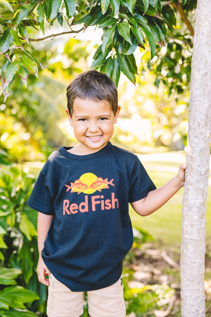 Red Fish Youth Tee