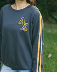 W's Letterman Slim Crew