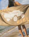 Kauai Girls / Hibiscus Blooms Quick Dry Towel