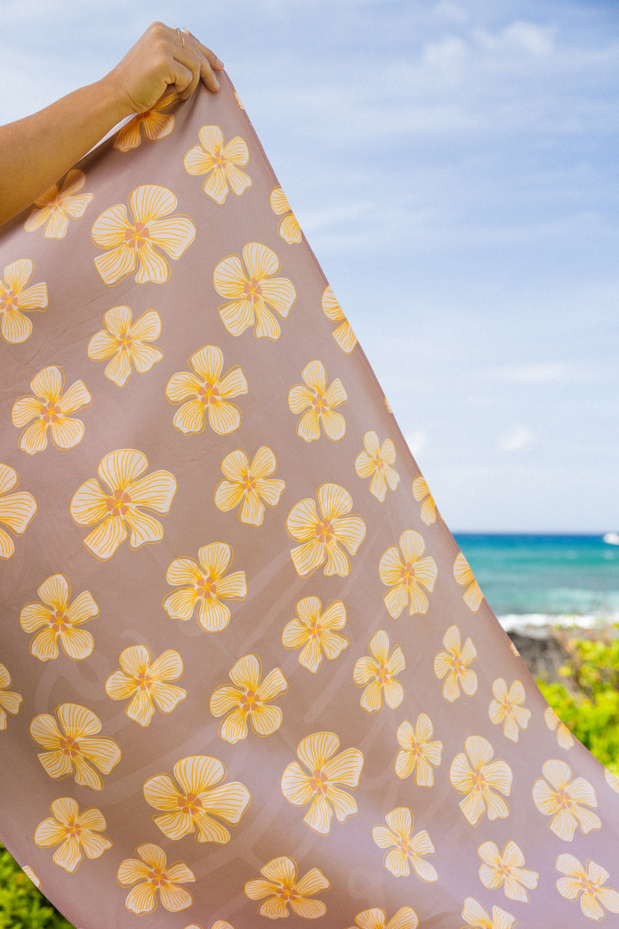 Hau Hibiscus Quick Dry Kine Towel