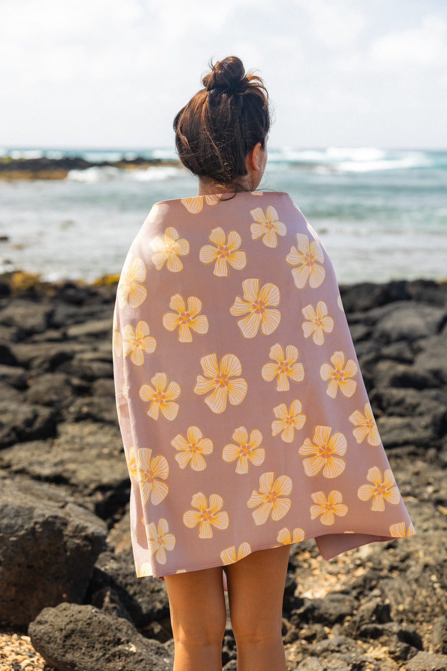 Hau Hibiscus Quick Dry Kine Towel