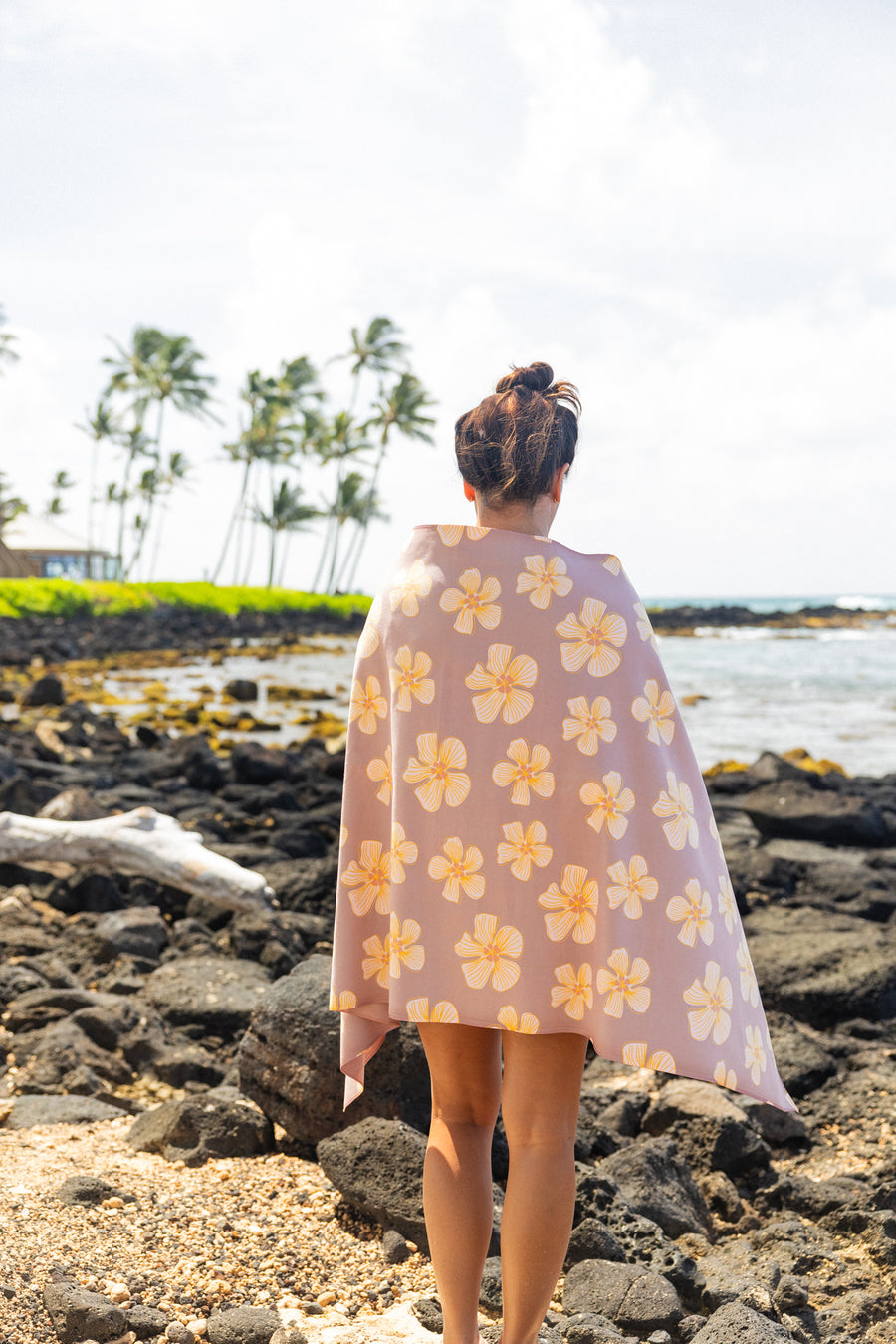 Hau Hibiscus Quick Dry Kine Towel