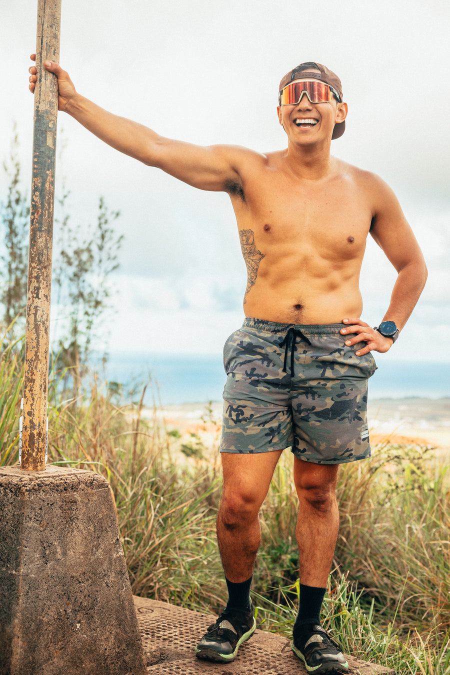 M's Jim's Shorts - Woodland Camo