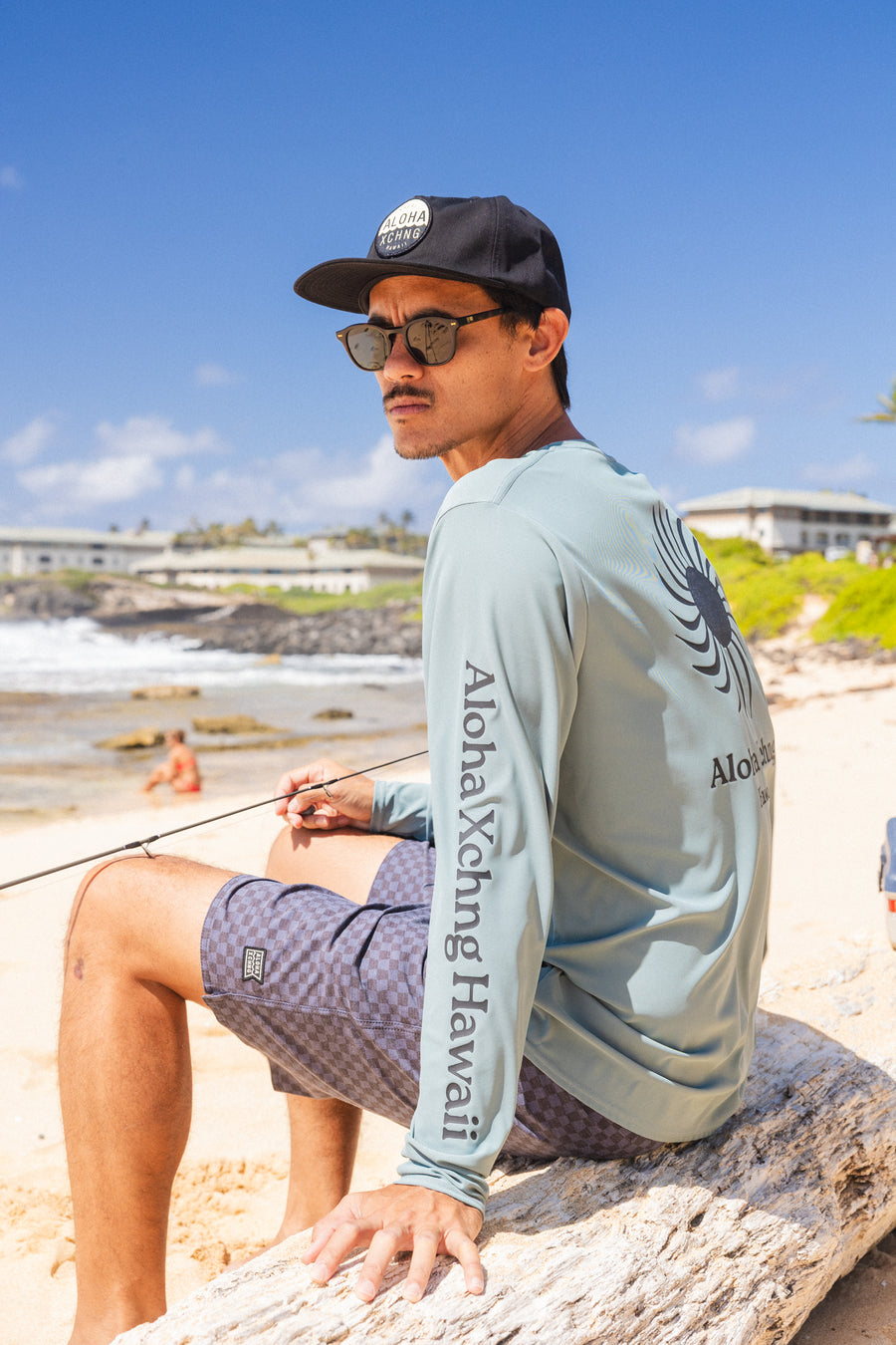 Koa Sun Double Shaka Sun Blocka UV Longsleeve Tee