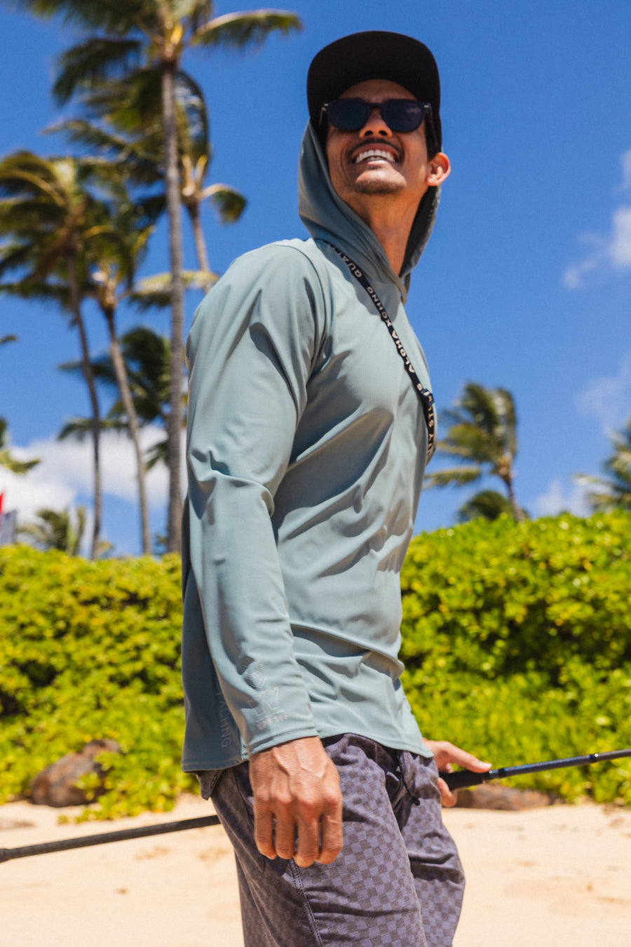 Koa Sun Double Shaka Sun Blocka UV Hoodie