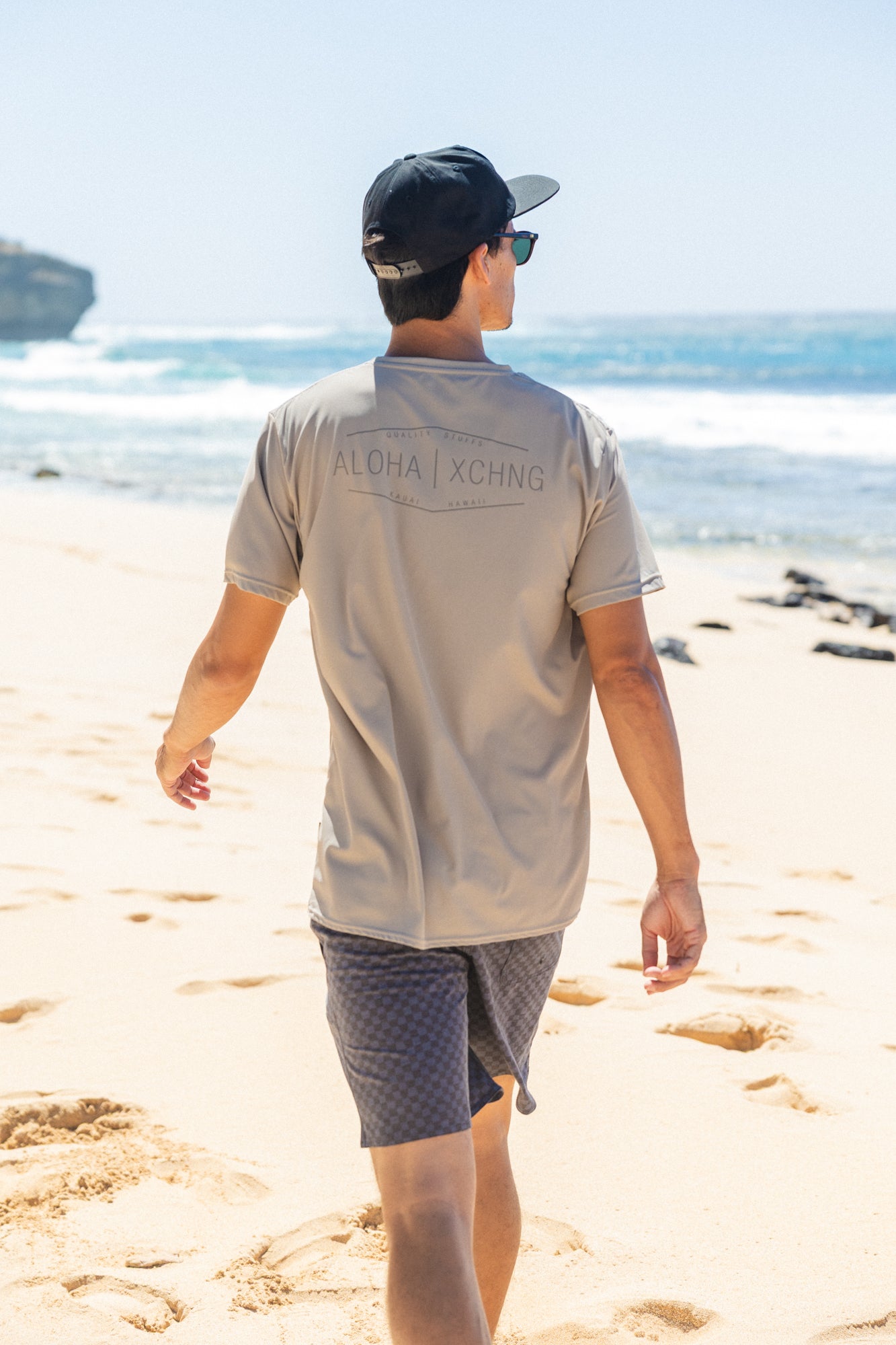 Corpo Double Shaka Sun Blocka UV Tee – Aloha Exchange