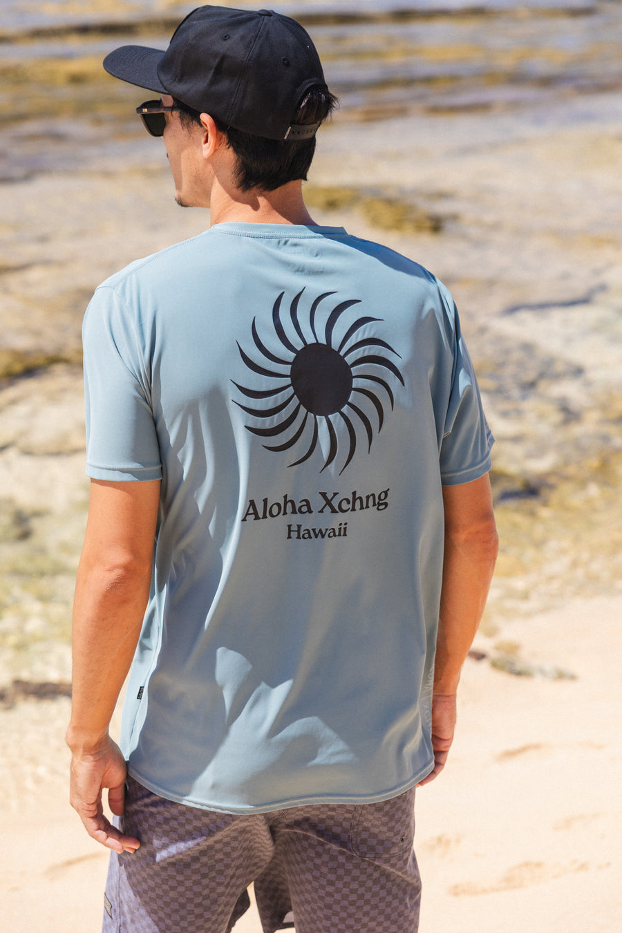 Koa Sun Double Shaka Sun Blocka UV Tee