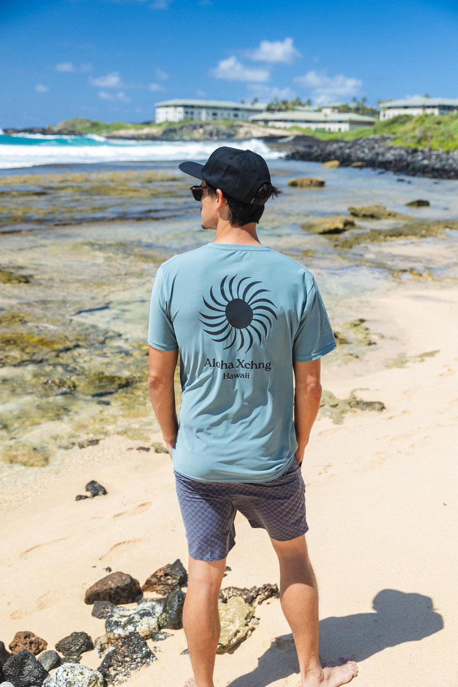 Koa Sun Double Shaka Sun Blocka UV Tee