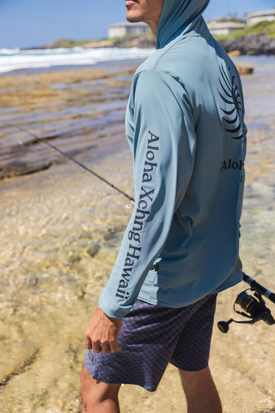 Koa Sun Double Shaka Sun Blocka UV Hoodie