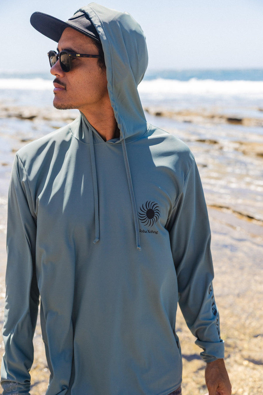 Koa Sun Double Shaka Sun Blocka UV Hoodie