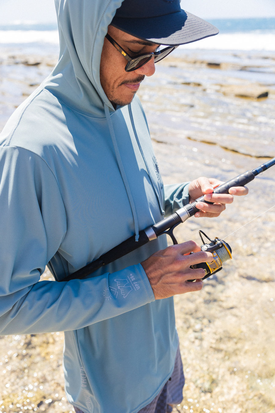 Koa Sun Double Shaka Sun Blocka UV Hoodie