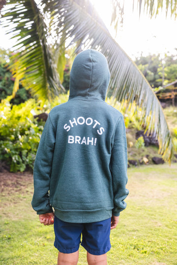 Shoots Brah Youth Pullover Hoodie