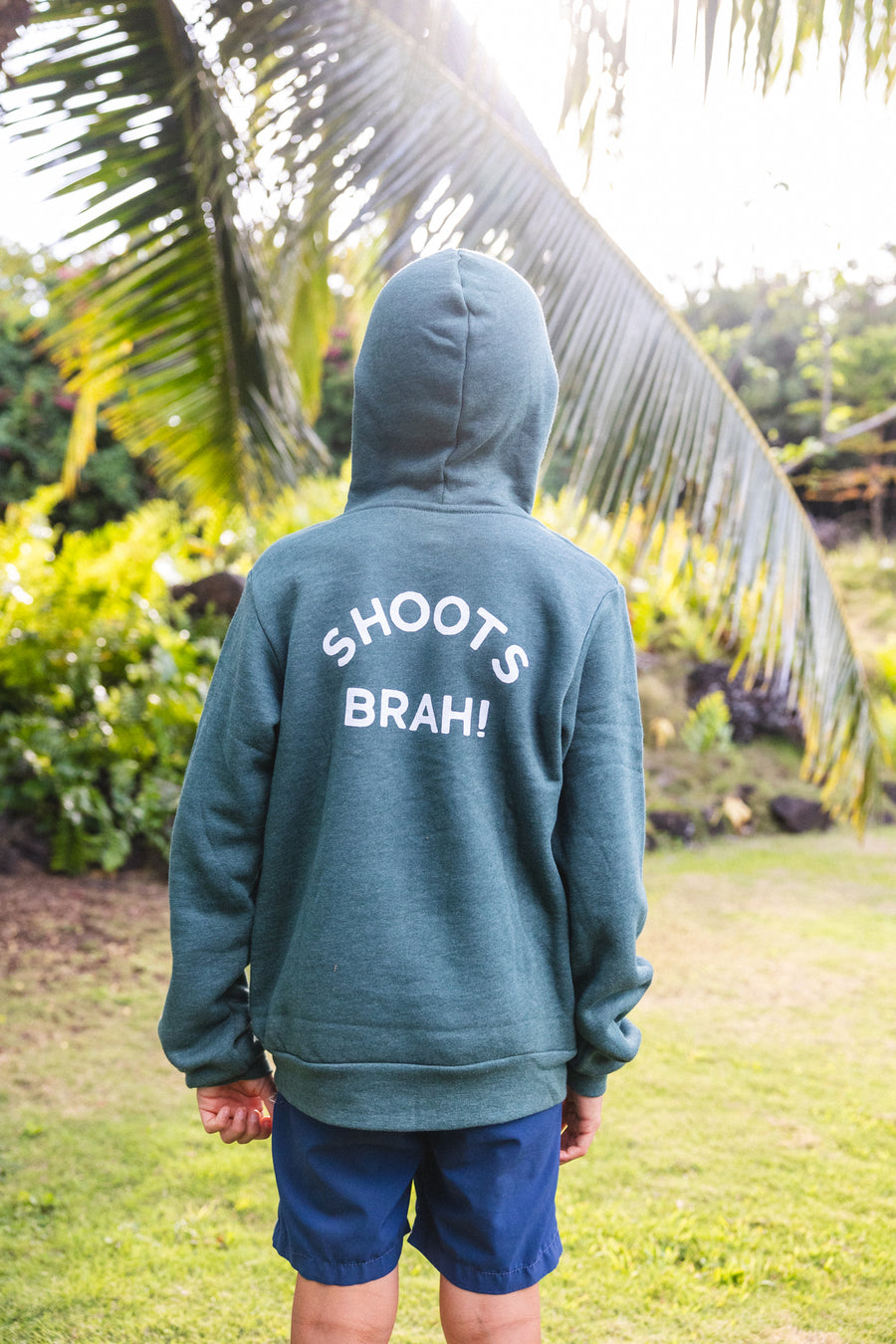 Shoots Brah Youth Pullover Hoodie