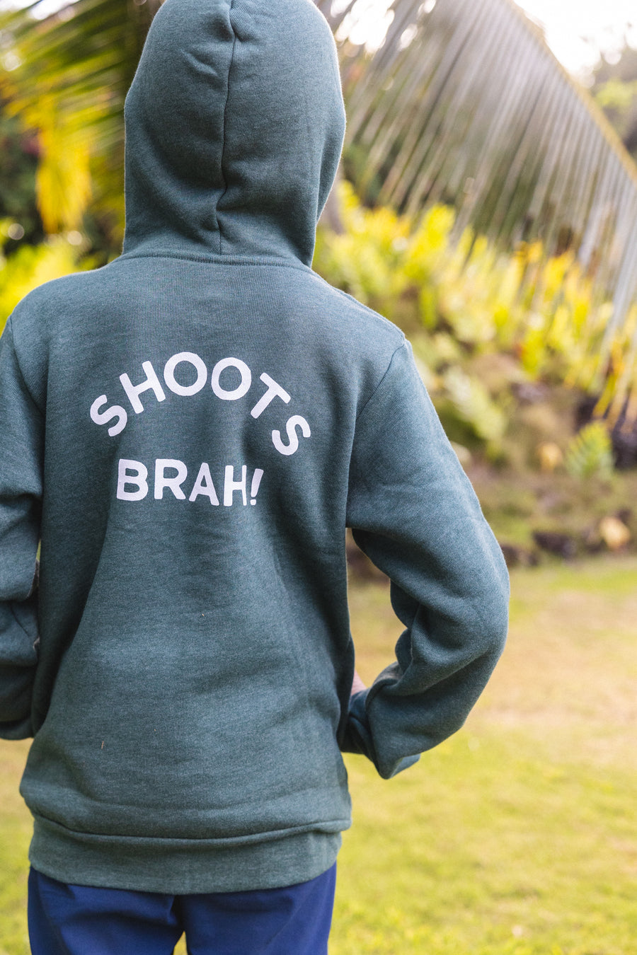 Shoots Brah Youth Pullover Hoodie