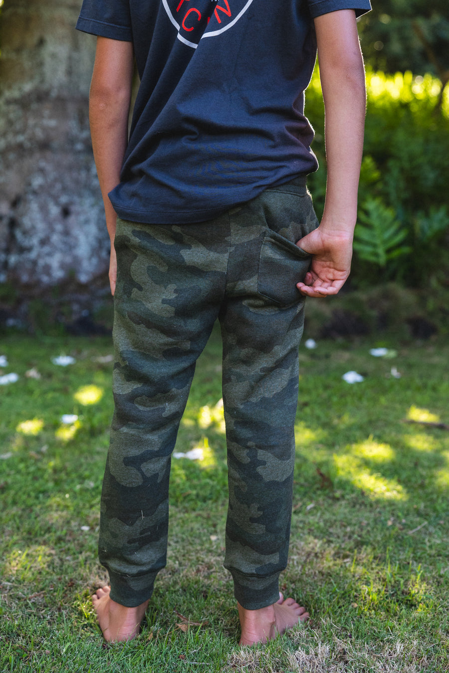 Camo Youth Jogger Sweatpants