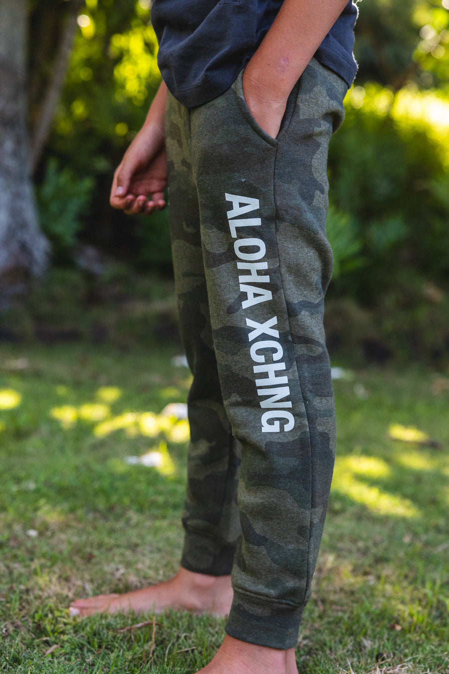 Camo Youth Jogger Sweatpants