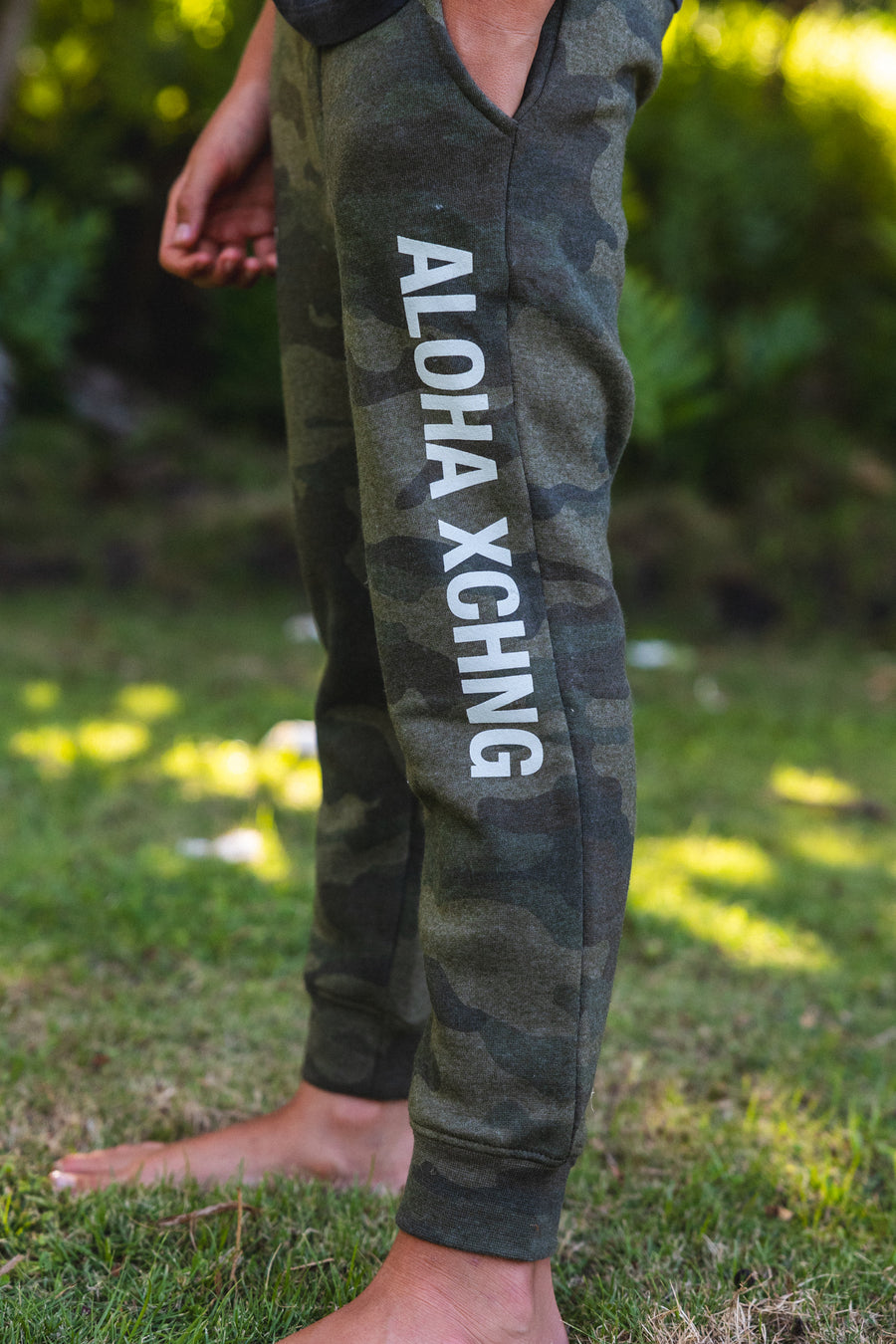 Camo Youth Jogger Sweatpants