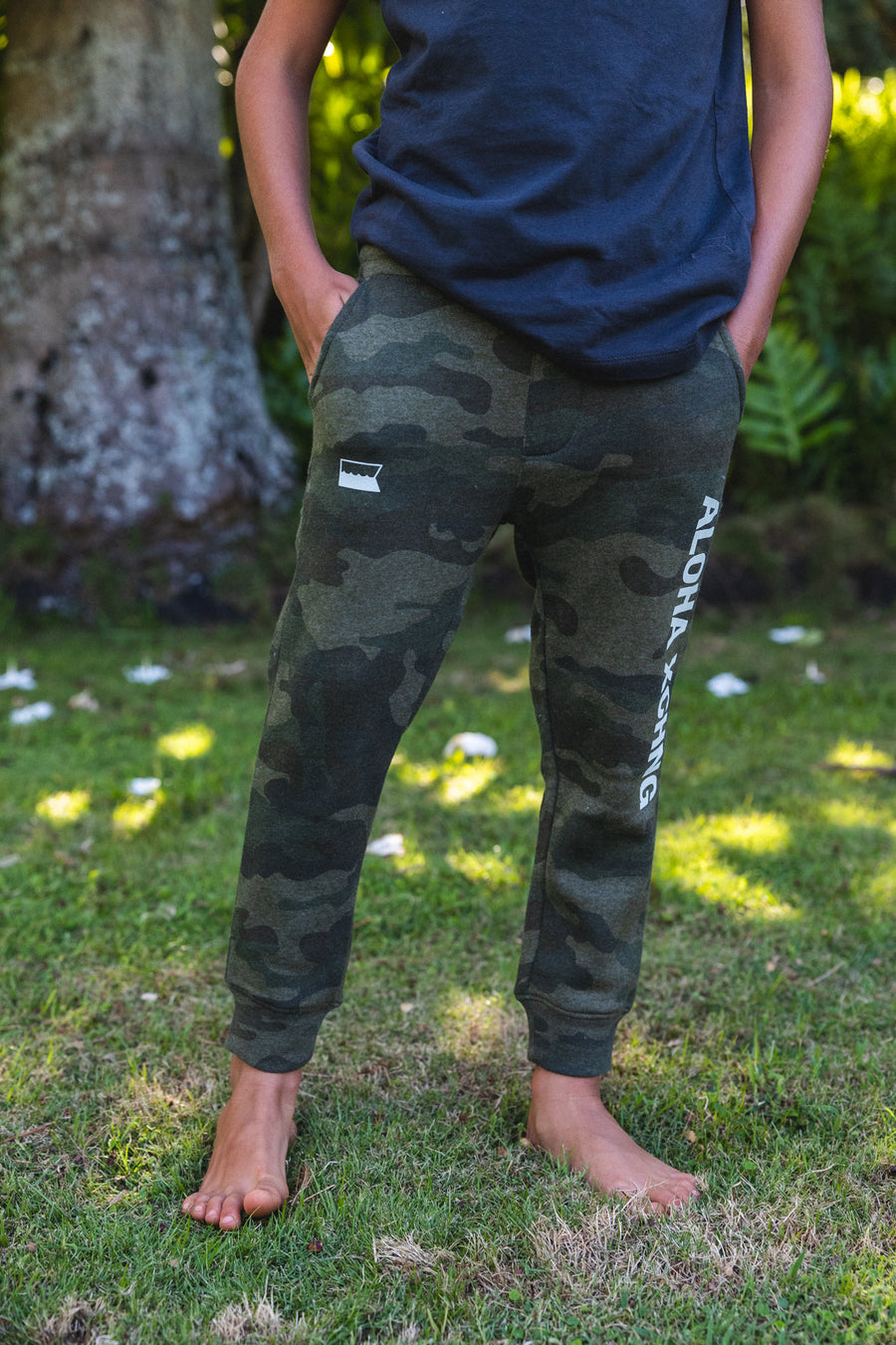 Camo Youth Jogger Sweatpants