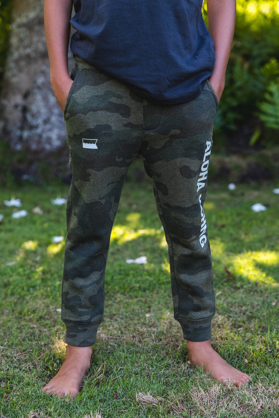 Camo Youth Jogger Sweatpants