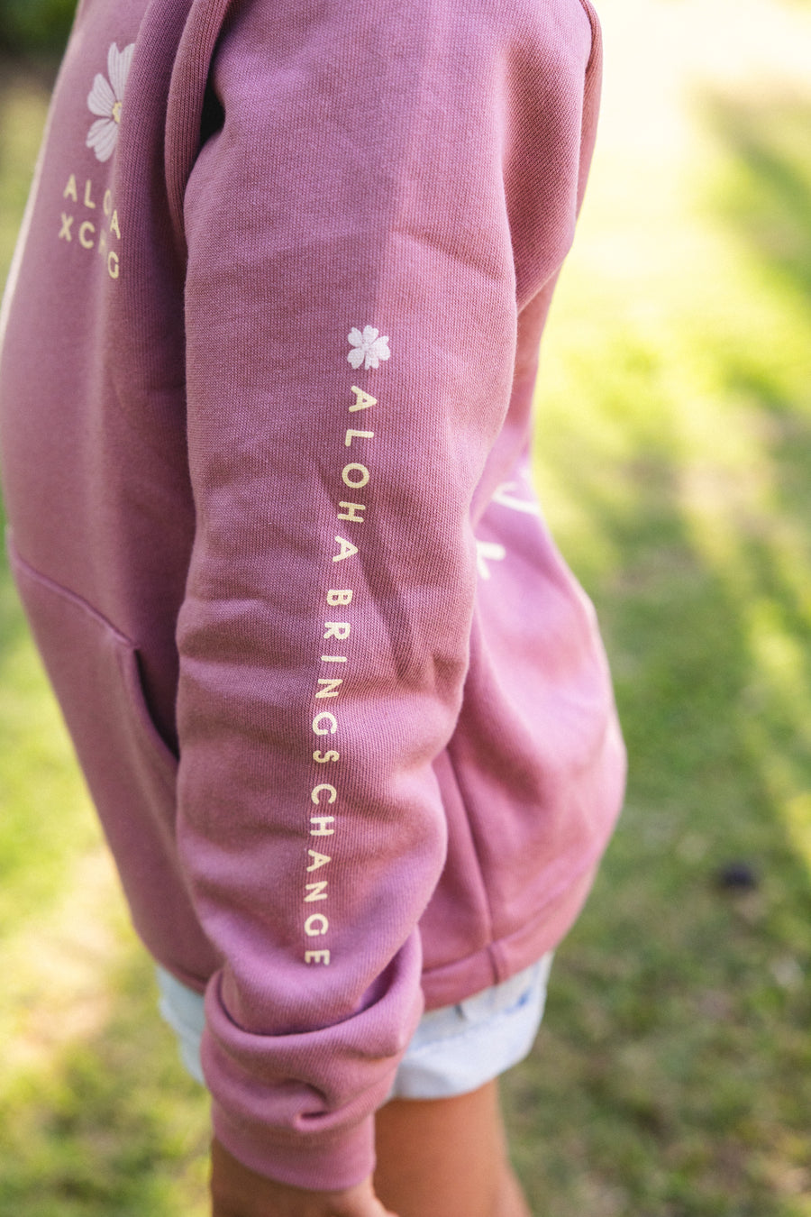 Flower Bloom Youth Pullover Hoodie