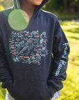 Kauai Map Youth Pullover Hoodie