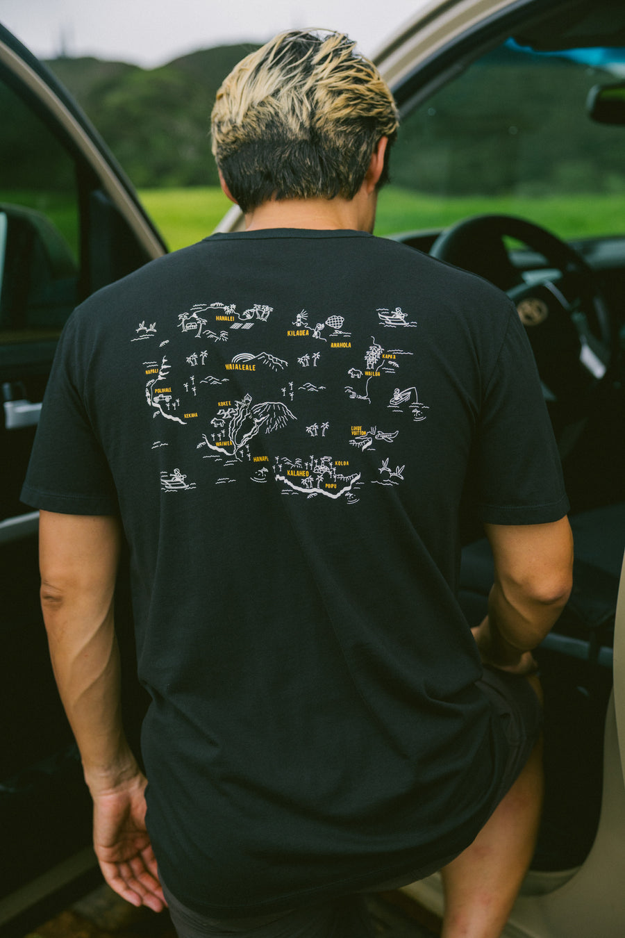 M's Kauai Map Tee