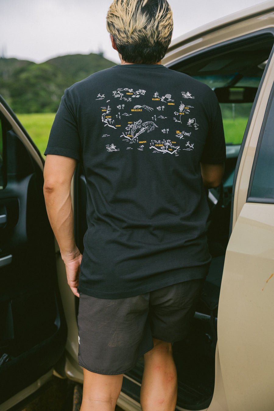 M's Kauai Map Tee