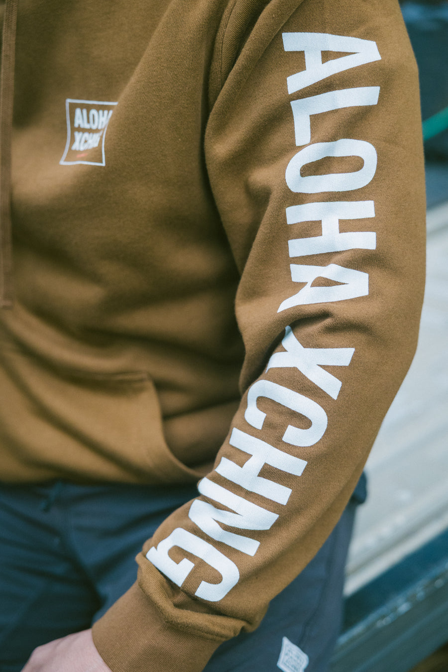 Box Logo Unisex Pullover Hoodie