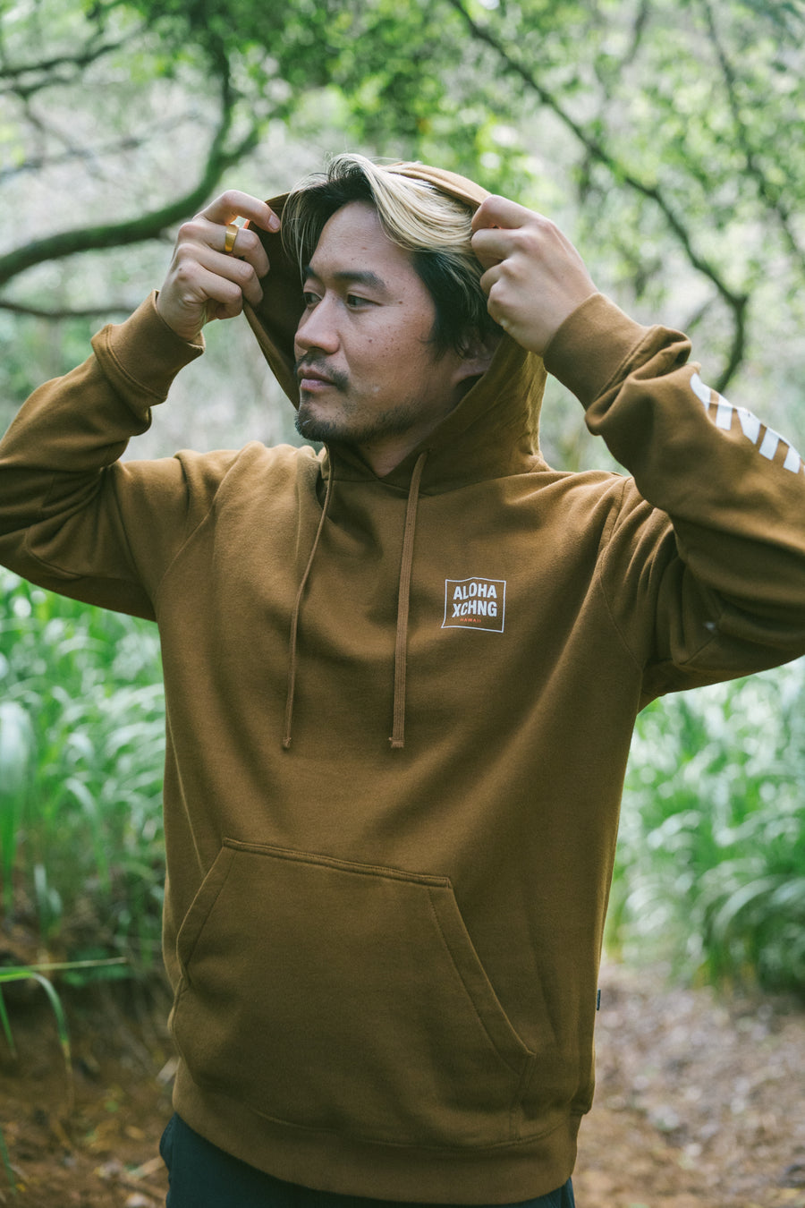 Box Logo Unisex Pullover Hoodie