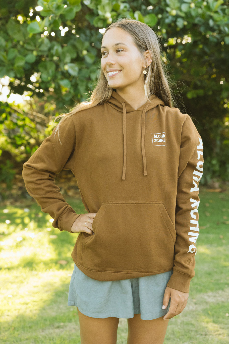 Box Logo Unisex Pullover Hoodie