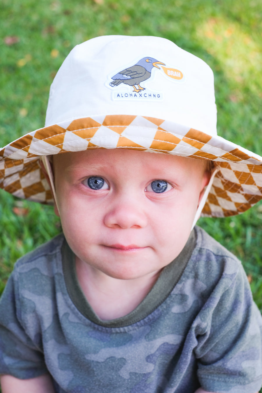 Kids Mynah Brah Reversible Bucket Hat