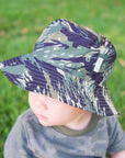 Kids Tiger Camo Reversible Bucket Hat