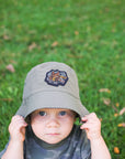 Kids Tiger Camo Reversible Bucket Hat