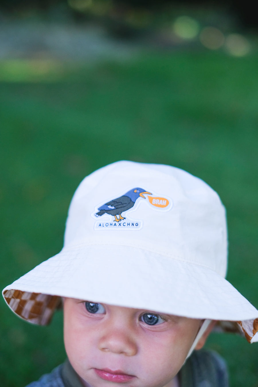 Kids Mynah Brah Reversible Bucket Hat