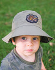 Kids Tiger Camo Reversible Bucket Hat