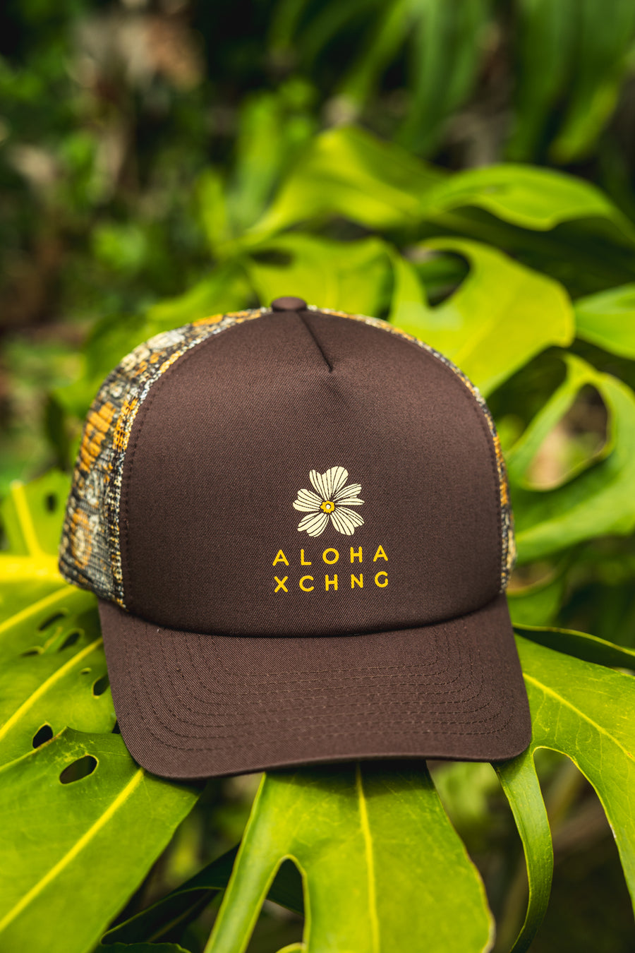 Flower Bloom Foam Trucker