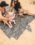 Kauai Map Camo Beach Blanket