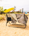 Kauai Map Camo Beach Blanket