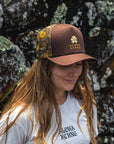 Flower Bloom Foam Trucker