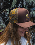 Flower Bloom Foam Trucker