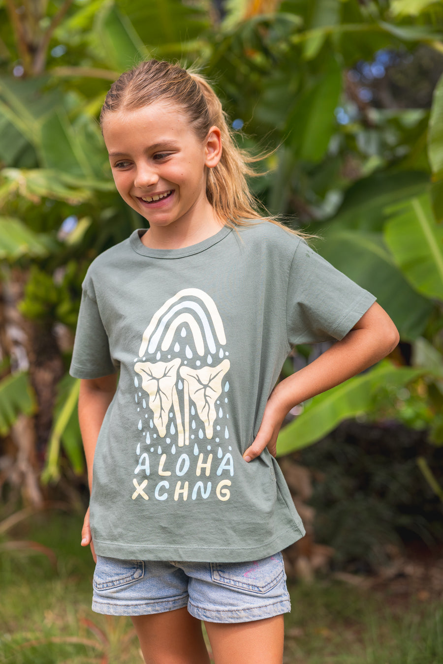 Rainbow Kalo Youth Tee