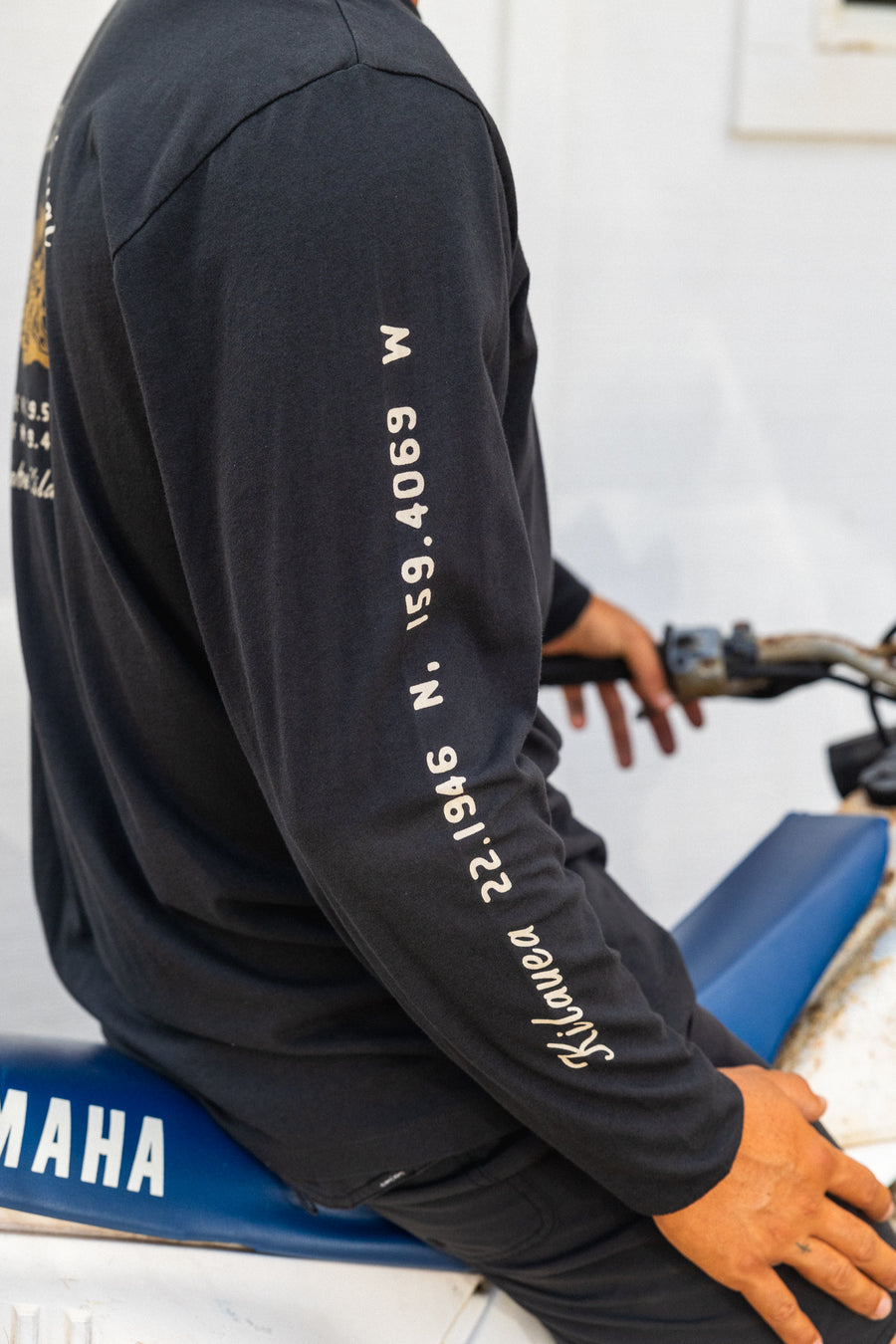 M's Coordinates Longsleeve Tee