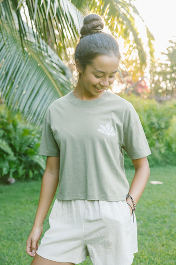W's Naupaka Boxy Tee