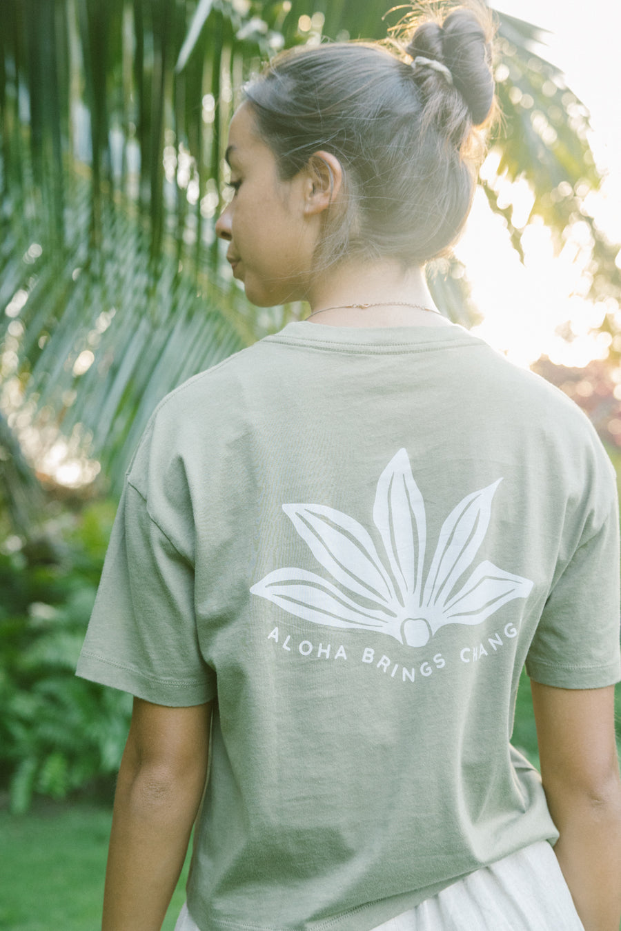 W's Naupaka Boxy Tee