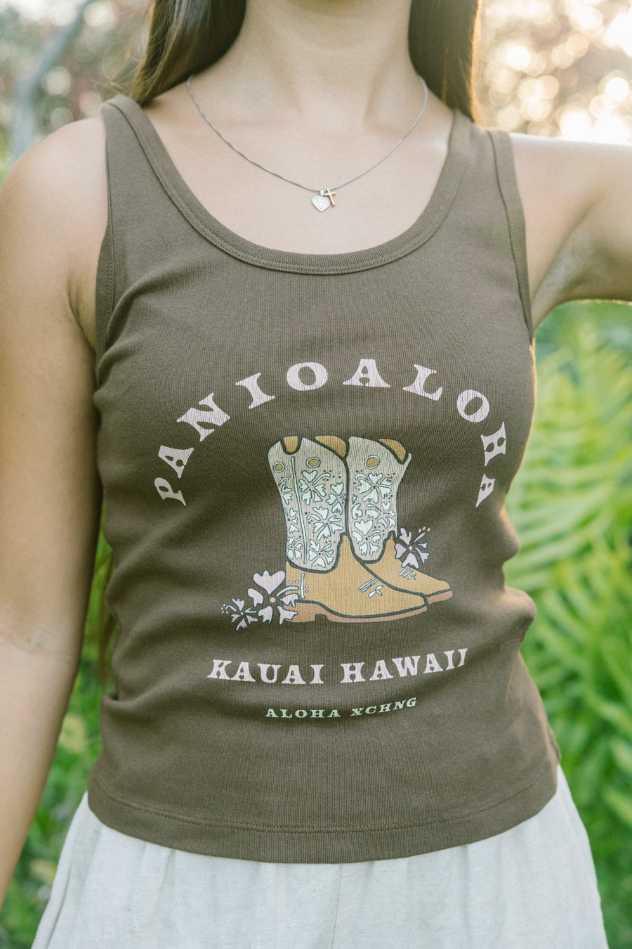 W's Panioaloha Fitted Tank