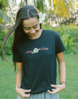 W's Pikake Rose Mid Tee