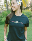 W's Pikake Rose Mid Tee