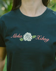 W's Pikake Rose Mid Tee
