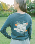 W's Flying Pueo Longsleeve Tee