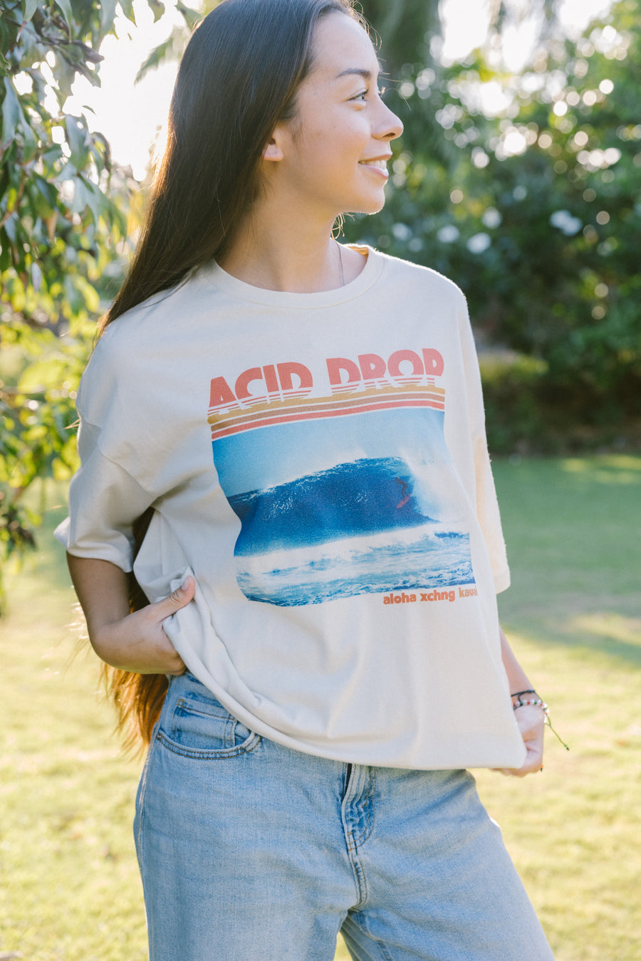 W's Acid Drop Boyfriend Tee
